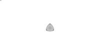 Stainless Steel Triangular Knob