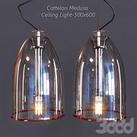 Cattelan Medusa ceiling light-500x600