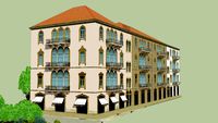 Gouraud Street Blgs (SKP file)