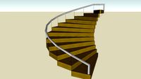 mi primera escalera de caracol!!