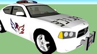 Pixel City Police Dept. Dodge Charger