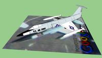 F-104 on display at the Jimmy DooLittle Museum.