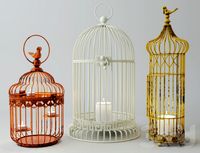 Cage Candle Holders