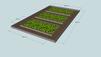 Jardin 3 bacs