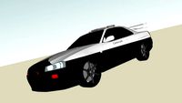 skyline police car
