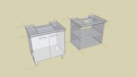 korpus za lavabo X-ray