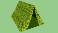 tent small camoflage (light green)