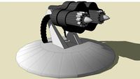 Dual Gatling CIWS Turret