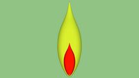 Licht flamme