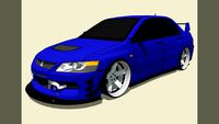 Mitsubishi Evo-HaVoK redesign