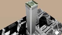 Model of the Aon Center (Chicago)