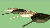 M1A3 Turret (Olive drab / Desert sand)