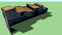 Modelo 3D dos Anexos da Capela da Senhora do Monte