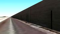 Wall on the I-94 Tri State Tollway