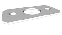 Stanchion Base Plate - Standard