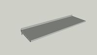 SSG shelf S135 x400 ESD Complete Item No.200207-52