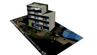 パナソニックのビル a building in Sakurashinmachi