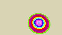 Rainbow mat