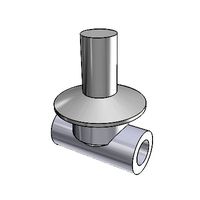 Plumbing drainage instal ct faser metal casing pipe accessories concealed valve