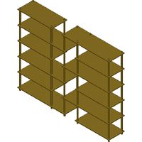 Elevate shelving system 12