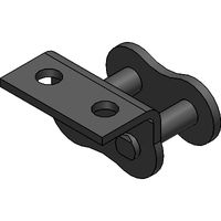 Bent attachments, one side