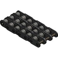Triplex roller chains type series GL (straight plates)