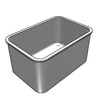 Sanitary basins sink lg utility