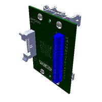 2x8 (16-pin) 2mm Header Breakout Board
