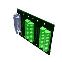 Mini D-Ribbon (MDR) 50-Pin Breakout Board