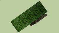 Gartenhecke mit Zaun