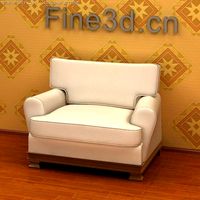 Antique09Sofa067a 3D Model