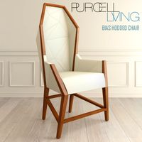Purcell Living Bias Hooded chair