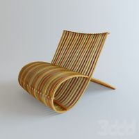 Free STL file Peanut Chair by Marc Newson・3D print design to