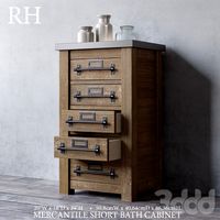 MERCANTILE SHORT BATH CABINET