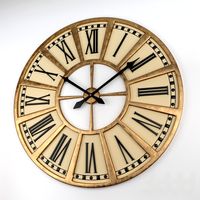 Настенные часы Large Train Station Clock
