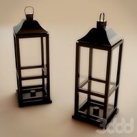 unique garden lamp