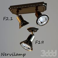 Светильник настенно-потолочный NERVILAMP F2.1, F1.9