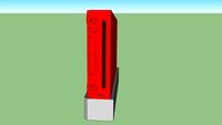 Consolle Nintendo Wii rossa