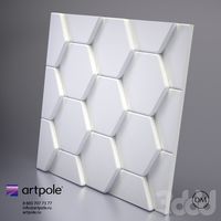 Гипсовая 3d панель Bee от Artpole