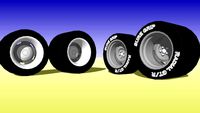 Chevrolet Rally Wheel (Raised White Letter)