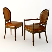 Baker oval chairs