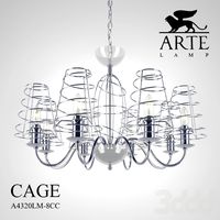 Люстра Arte Lamp CAGE A4320LM-8CC