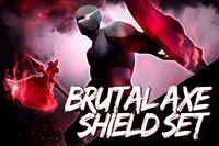 Brutal Axe Shield AnimSet