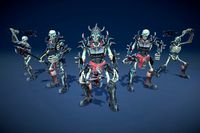 Skeleton Warrior With Two-Handed Mace Tier3