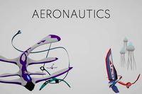 Aeronautics: Low Poly Atmospheric Beasts