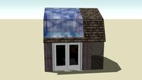 gabled potting shed/ chicken coop