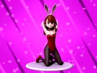 Atsuko Kagari bunny girl figure 3d  | 3D