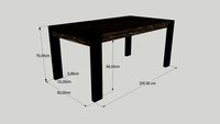 640633 Dax eettafel m