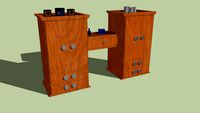 Wohnzimmerschrank