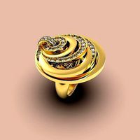 Dee Grisogonnoo Gypsi ring  | 3D